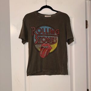 Free People Daydreamer Graphic Tee in Gray and Blue